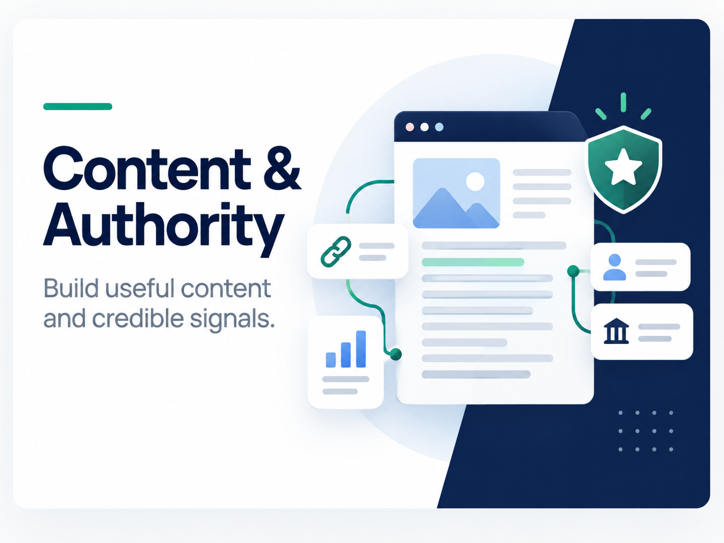 Illustration for Content & Authority
